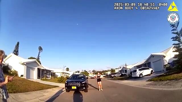Alligator Stops Pizza Delivery, So a Cop Steps in