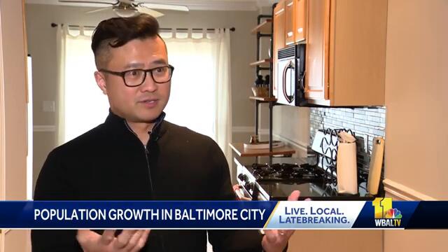 Census: Baltimore City population grows for first time since 2014
