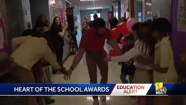 City Schools principals honored with 'Heart of the Schools' award
