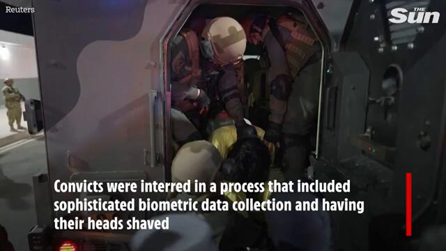 Trump deports hundreds of migrant gangsters to BRUTAL home prisons