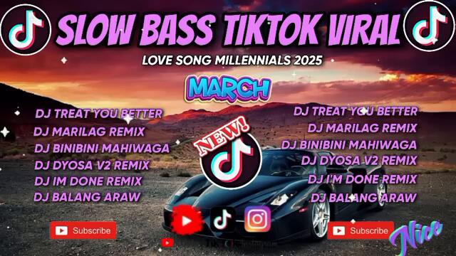 🔥BEST SLOW BASS TIKTOK VIRAL LOVE SONG MILLENNIALS 2025 REMIX/ DJ RHODEL BASS 🔥