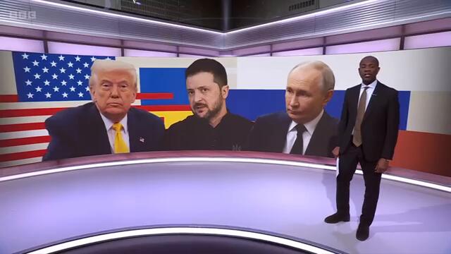 Trump-Putin call: Russian leader rejects plan for immediate Ukraine ceasefire | BBC News