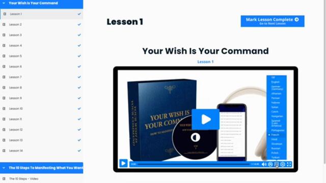 How to activate the subtitles for Your Wish Is Your Command