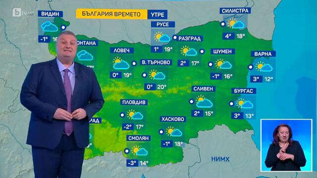 bTV Времето (21.03.2025 г. – централна емисия)