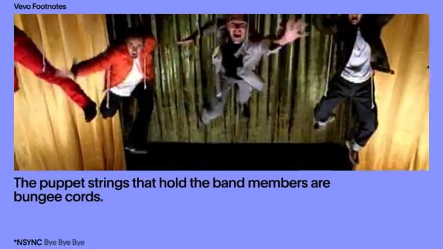 *NSYNC - The Making of 'Bye Bye Bye' | Vevo Footnotes