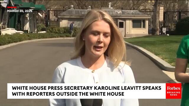 BREAKING NEWS: Reporters Grill Karoline Leavitt On President Trump's Department Of Education Plans
