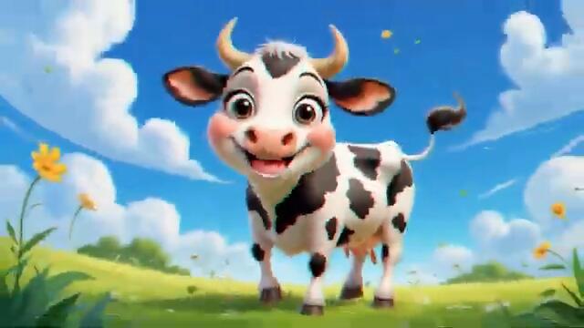 Кравата Бонка 🐄🍬 – Забавна детска песничка за кравата, която яде бонбони 🍭 🍭🎵 | MONKA