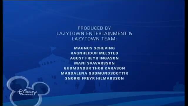 Disney Channel Scandinavia   LAZYTOWN   End Credits