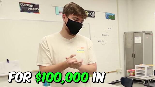 MrBeast - Би ли напуснал училище за 100 000 долара?
