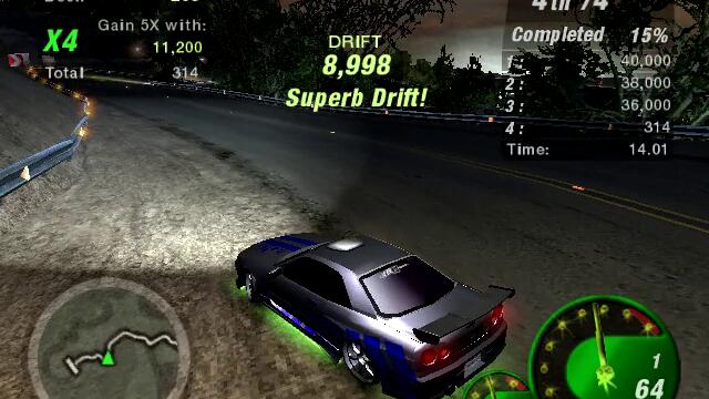 Need For Speed Underground 2 Drift