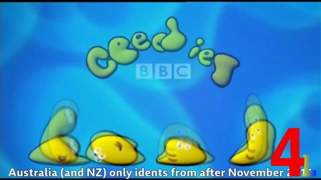 2 CBeebies Austraila ident animals