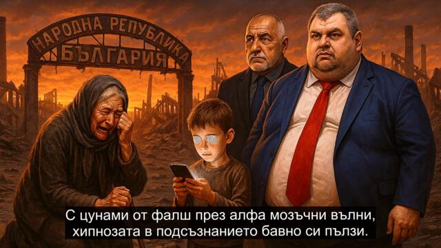 ПЕСЕН СМЪРТ ЗА БЪЛГАРИЯ - ТИ КАЗАХА БОЙКО, ДЕЛЯН И ДВИЖЕНИЕТО НА ПРАСЕТА И СВИНЕ (НОВО НАЧАЛО)