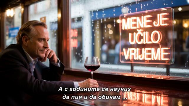 Halid Muslimović - Mene Je Učilo Vrijeme ( Cover ) bg sub