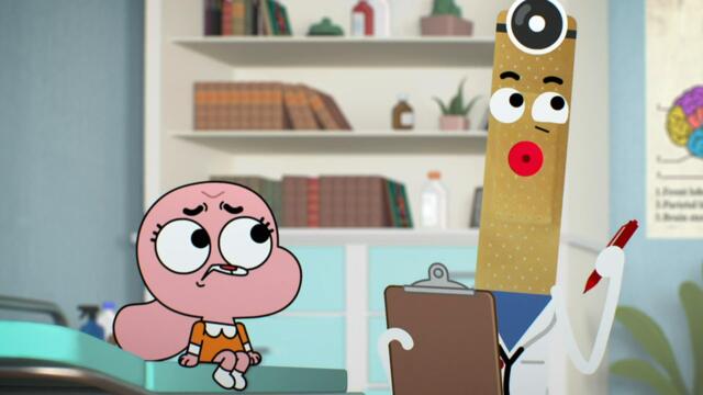 Великолепният чуден свят на Гъмбол - Бръчката (С7 Е15) БГ Аудио