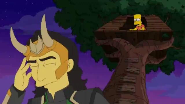 Семейство Симпсън Представя "Доброто, Барт и Локи" Късометражен Филм Бг Субтитри