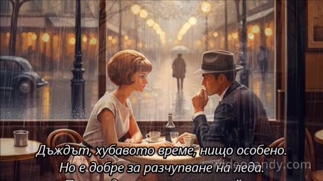 Joe Dassin - Le cafe des trois colombes - BG субтитри