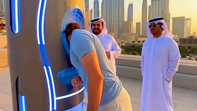 Dubai’s Newest AI Barber Pod Will Shock You 😲AI Haircut Machine 3.0 ✂️ Dubai’s Future Is