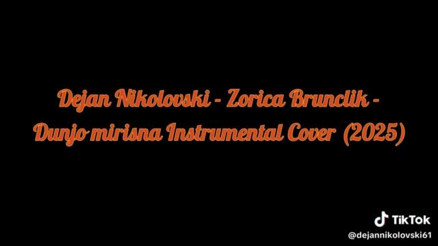 Dejan Nikolovski - Zorica Brunclik - Dunjo mirisna Instrumental Cover (2025) #dunjomirisna#zoricabrunclik#instrumentalcover#deja