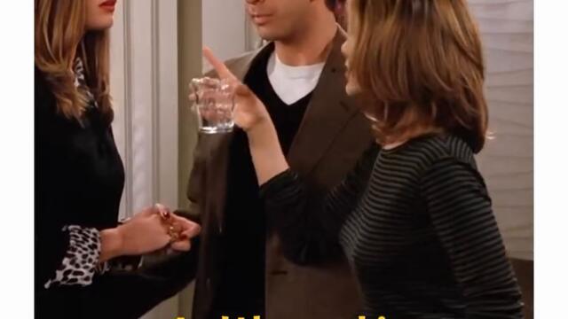 Приятели: Той е злият брат близнак СМЯХ