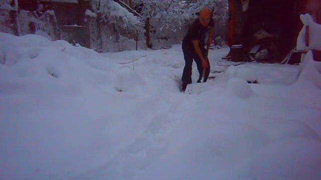 Момчето чисти снягъ     ⋆꙳•❅‧*₊⋆☃︎‧*❆₊⋆