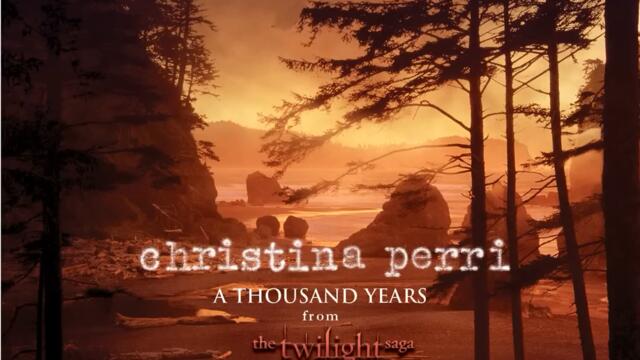 Christina Perry - A thousand years (Audio)