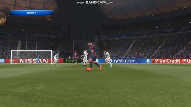 PES 2015 game: Messi