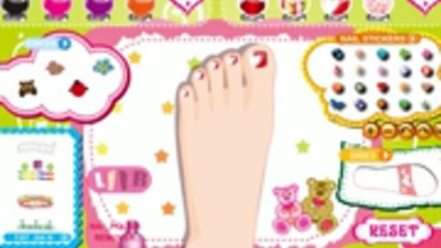 Sweet feet nail polish Games - Play Now on Y8.com[via torchbrowser.com]