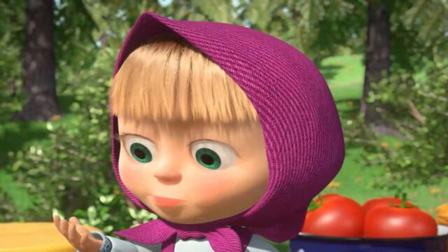 Страшна Маша - Епизод 9 (БГ Аудио) (Маша и Мечока) HD