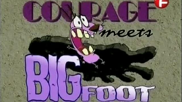 Courage the cowardly dog-S01E03- Courage Meets Bigfoot ; Hothead(bg audio)