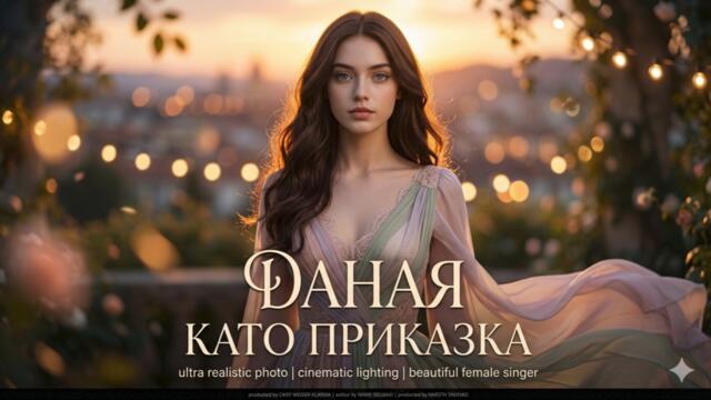 Даная - Като приказка | Нова любовна песен 2026 | Romantic Pop Ballad