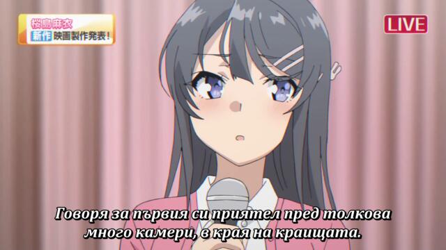 Rascal does not dream of bunny girl senpai s1 – ep11 bg sub