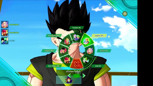 Super Saiyan God Vegeta ( default # 9 skin ) Gameplay  еп 1( DRAGON BALL GEKISHIN SQUADRA)