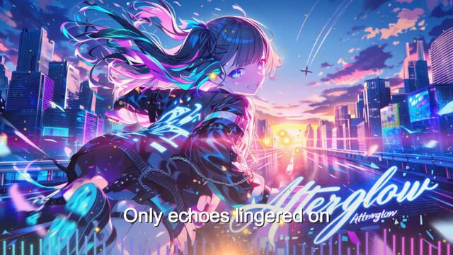 🎧 ♡ ♪ ♡ 🎧  Afterglow  Emotional Cyberpunk Anime Rock 🎧 ♡ ♪ ♡ 🎧