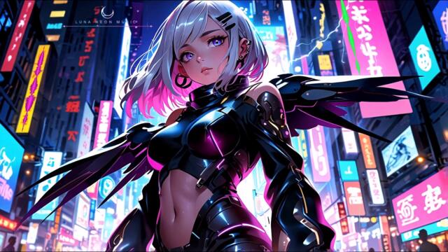 ♡ ♪ ♡ Neon Rain Cyberpain Anime Electronic Pop Dance Pop Synthwave ♡ ♪ ♡