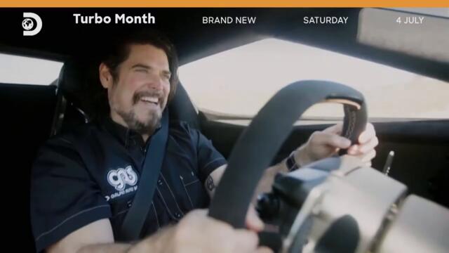 Discovery Channel Bulgarian programme promo for Turbo Month