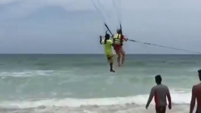 old man falls to his death while parasailing