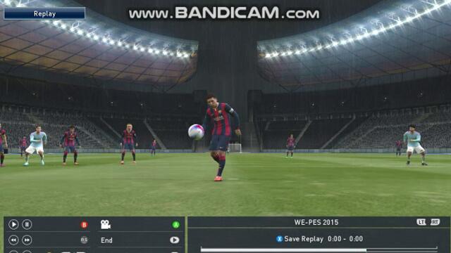 PES 2015: Повторение на гол.