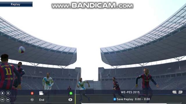 PES 2015: Гол с глава