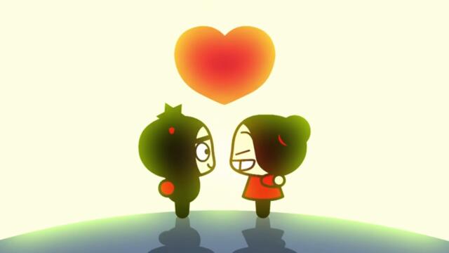 Pucca - S01E16A Garucca Kiss Scene (Vocal)