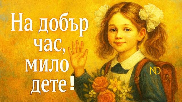 На добър час, мило дете! Отново на училище - Автор видео fifin07